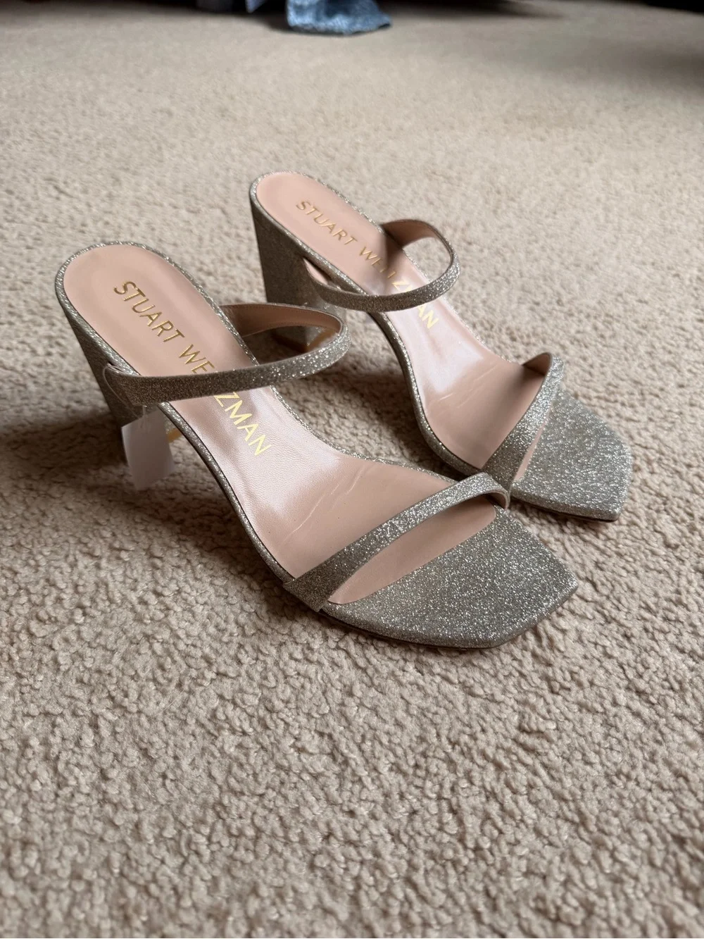 Stuart Weitzman Aleena 75 Block Heel